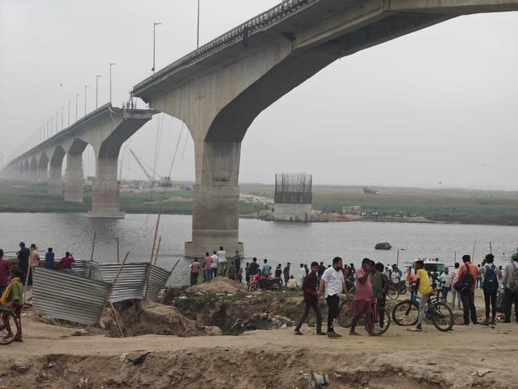 BHGALPUR : विक्रमशिला सेतु संकट : जल्द तैयार हो जायेगा बेली ब्रिज, एक साथ दो टीम कर रही काम