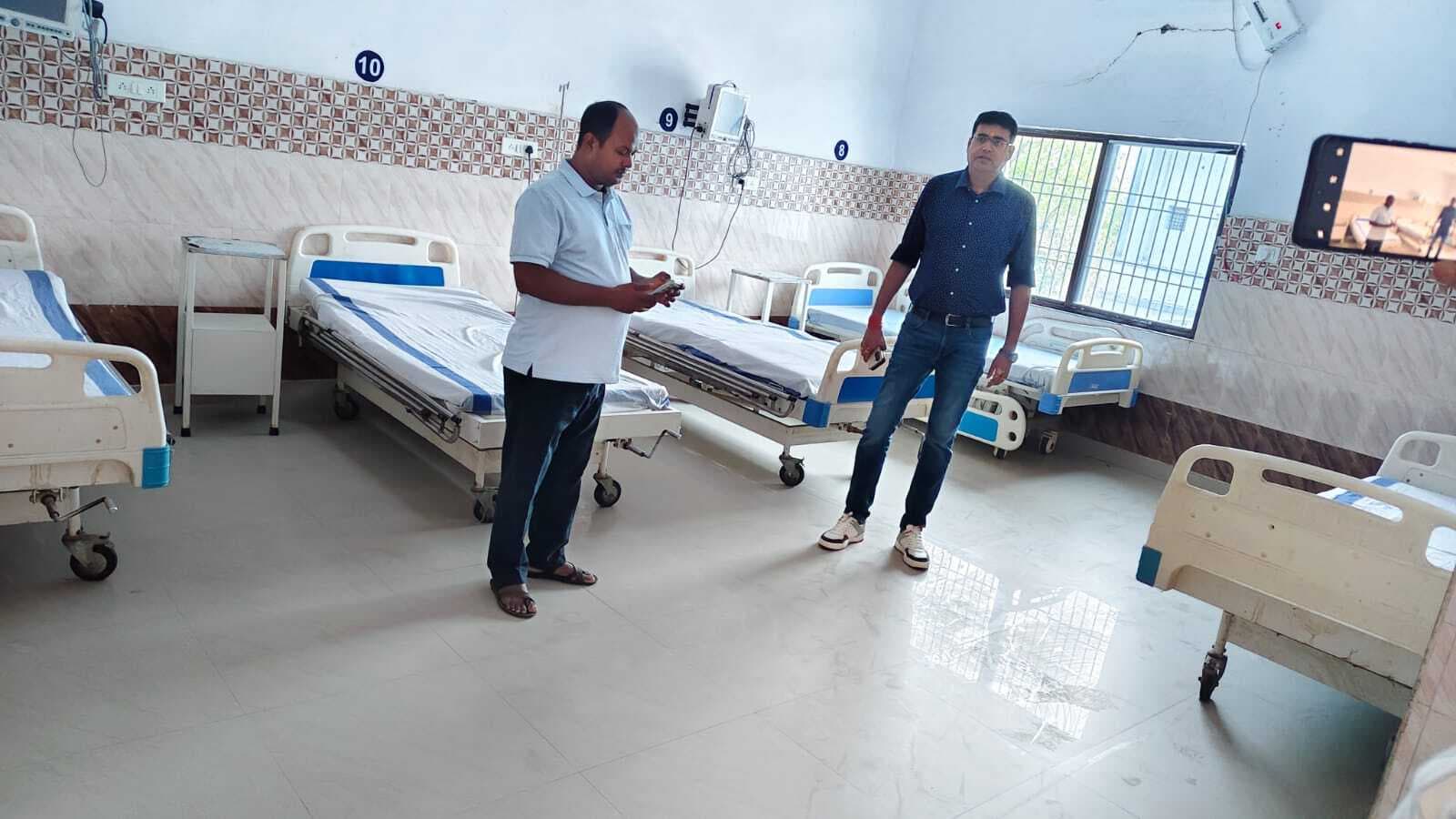 गर्मी बढ़ते ही सदर अस्पताल में 11 बेडों का वातानुकूलित ट्रीटमेंट वार्ड शुरू
