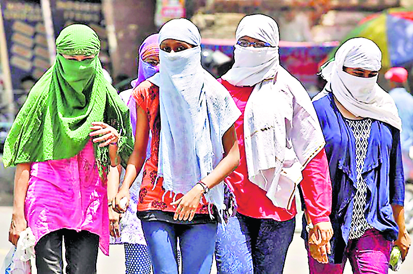 भभुआ में फिर बढ़ी गर्मी, तेज धूप और उमस ने लोगों को किया बेहाल
