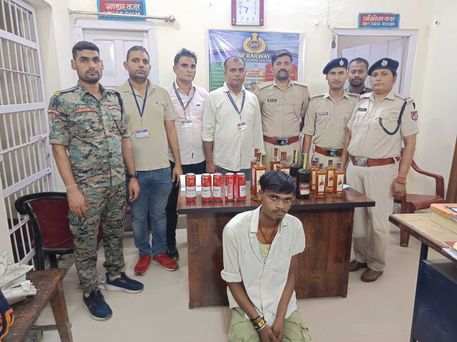 64.875 लीटर शराब के साथ चार तस्कर गिरफ्तार