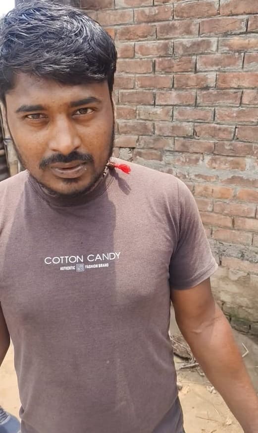 गुप्त सूचना पर पुलिस ने युवक को कारतूस के साथ किया गिरफ्तार
