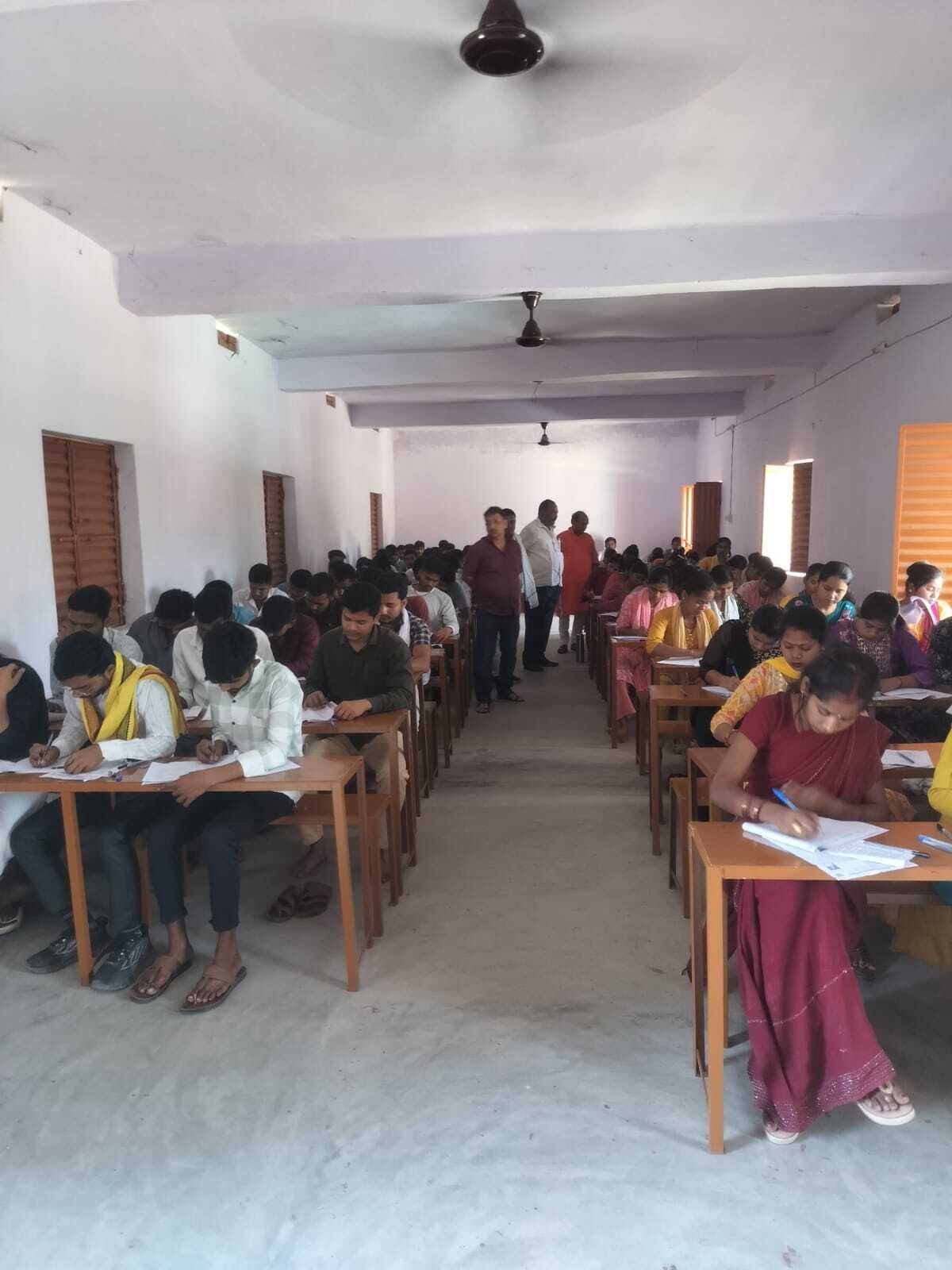 बीपीजेपीएस महिला कॉलेज में कदाचारमुक्त हुई स्नातक सेमेस्टर टू की परीक्षा, 1200 स्टूडेंट्स हुए शामिल