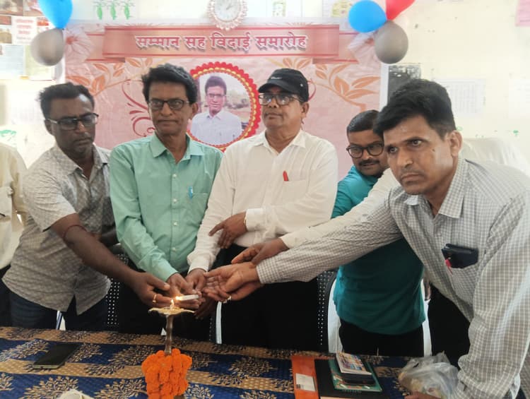 सीआरपी परिमल मंडल को दी गयी विदाई