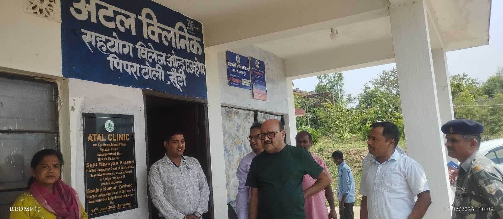 प्रधान जिला एवं सत्र न्यायाधीश ने किया बाल देखरेख संस्थान का निरीक्षण