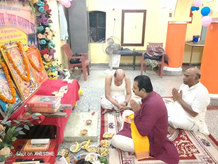 पुरुषोत्तम मास में गूंजेगा रामचरितमानस का पाठ, कहलगांव की ठाकुरबाड़ी में शुरू हुआ माह पारायण