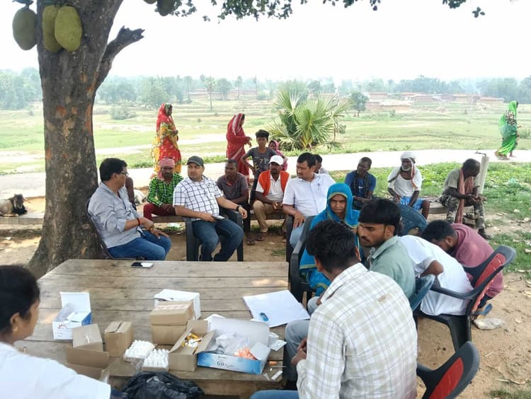 कटोरिया प्रखंड के चौदह पंचायतों में लगे कैंप, हुई जन-सुनवाई