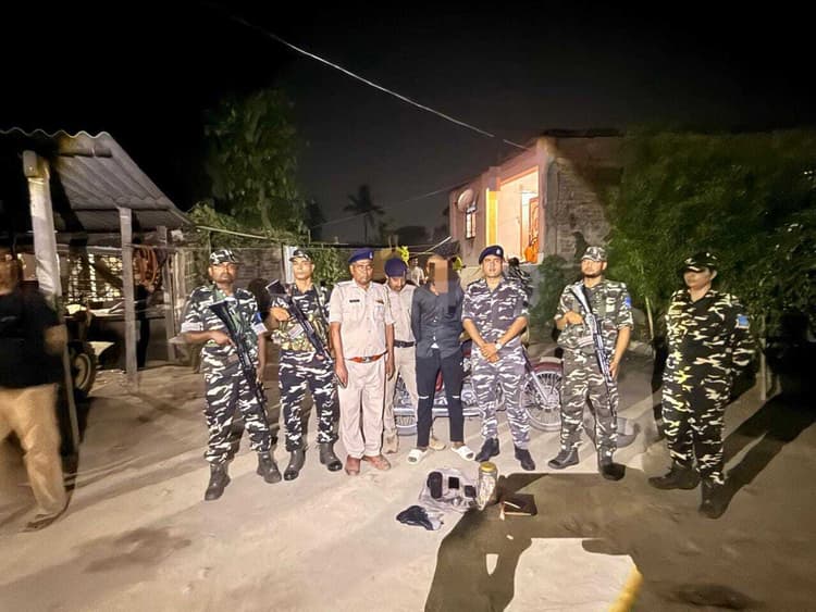 सूखा नशा व हथियार के साथ तस्कर गिरफ्तार