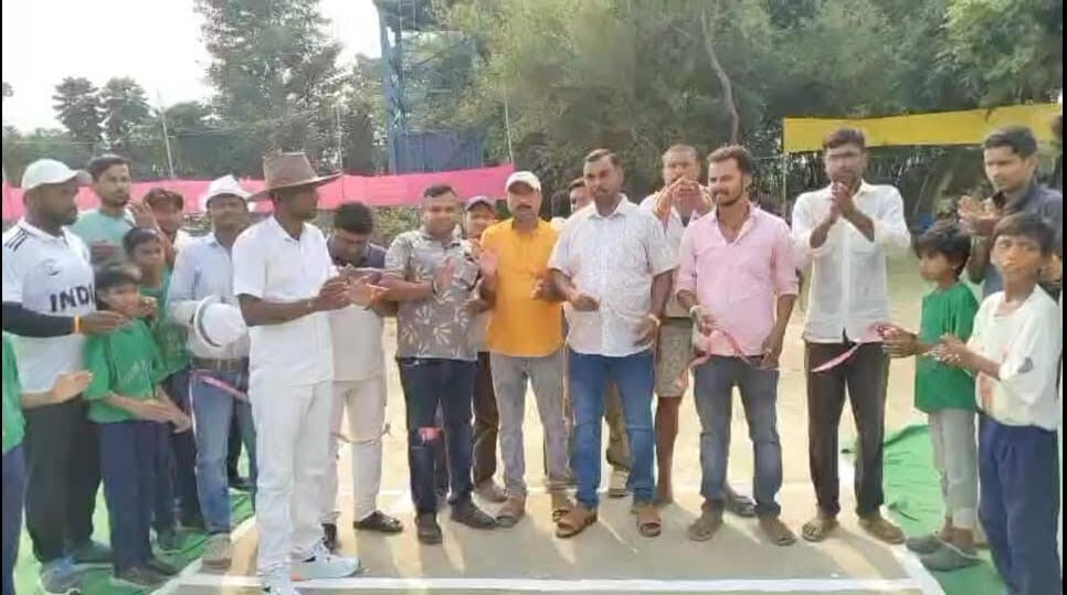 सदभावना क्रिकेट क्लब द्वारा आयोजित टूर्नामेंट में बरैय ने मछड़ा को हराया