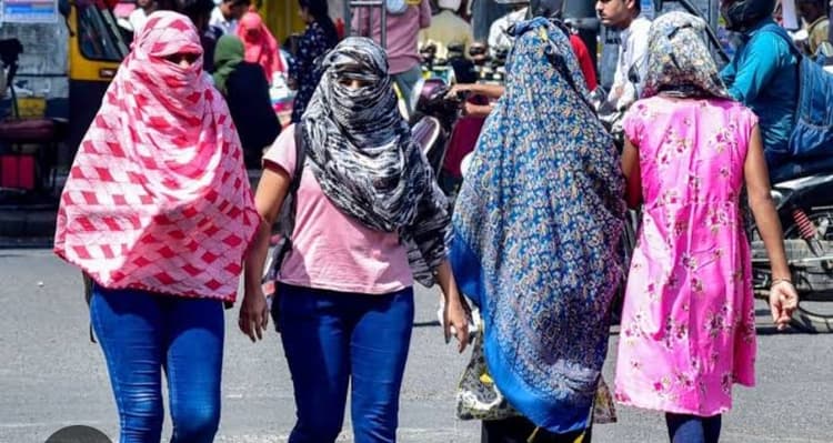 भीषण गर्मी से आम जनजीवन हुआ अस्त-व्यस्त, घरों में दुबके लोग