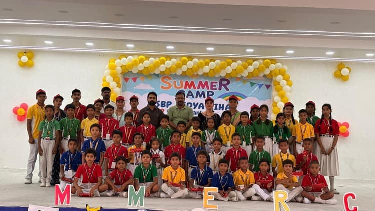 एसबीपी विद्या विहार में समर फन एक्टिविटी में बच्चों ने दिखायी अपनी प्रतिभा