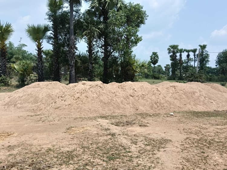 एनजीटी की रोक से पहले बालू की अवैध डंपिंग शुरू