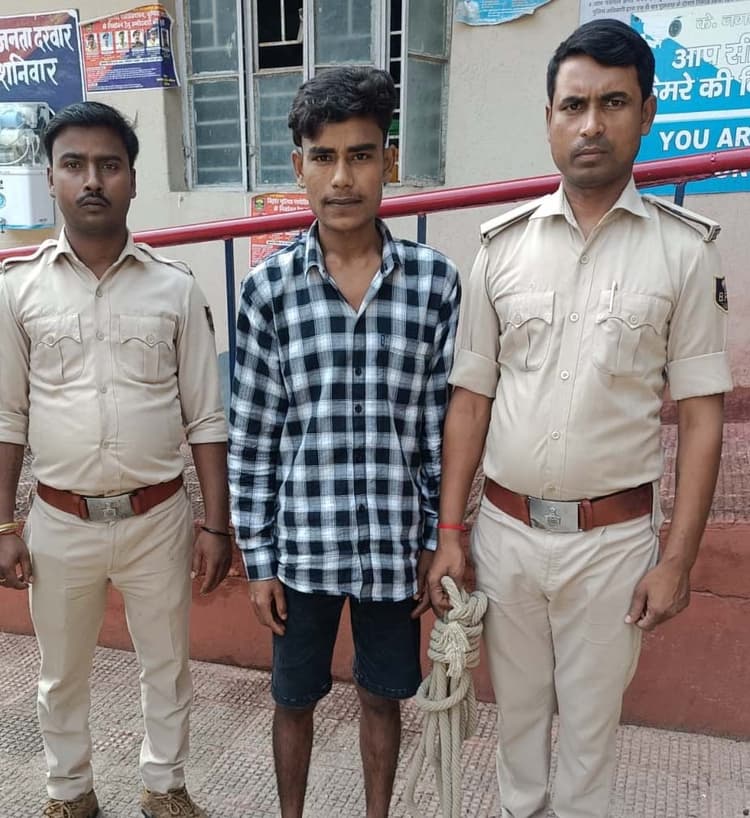 हत्यारोपी को एसडीपीओ ने 19 ग्राम स्मैक के साथ दबोचा