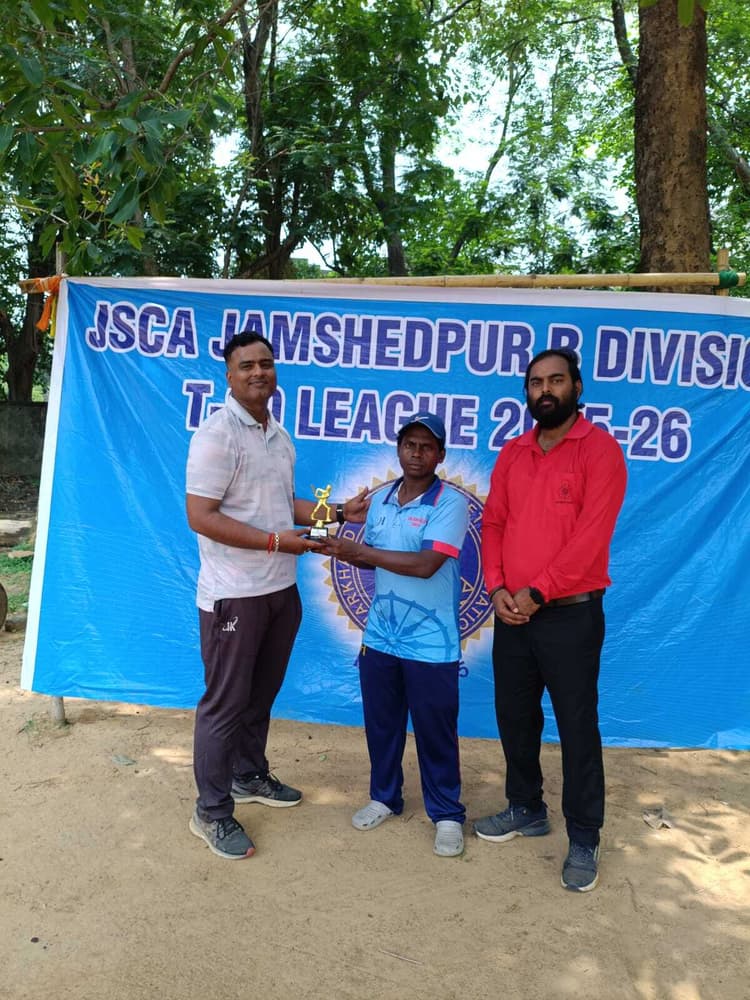 Jsca b division league: रूरल ग्रीन की टीम ने विकास क्रिकेट क्लब क्लब को हराया