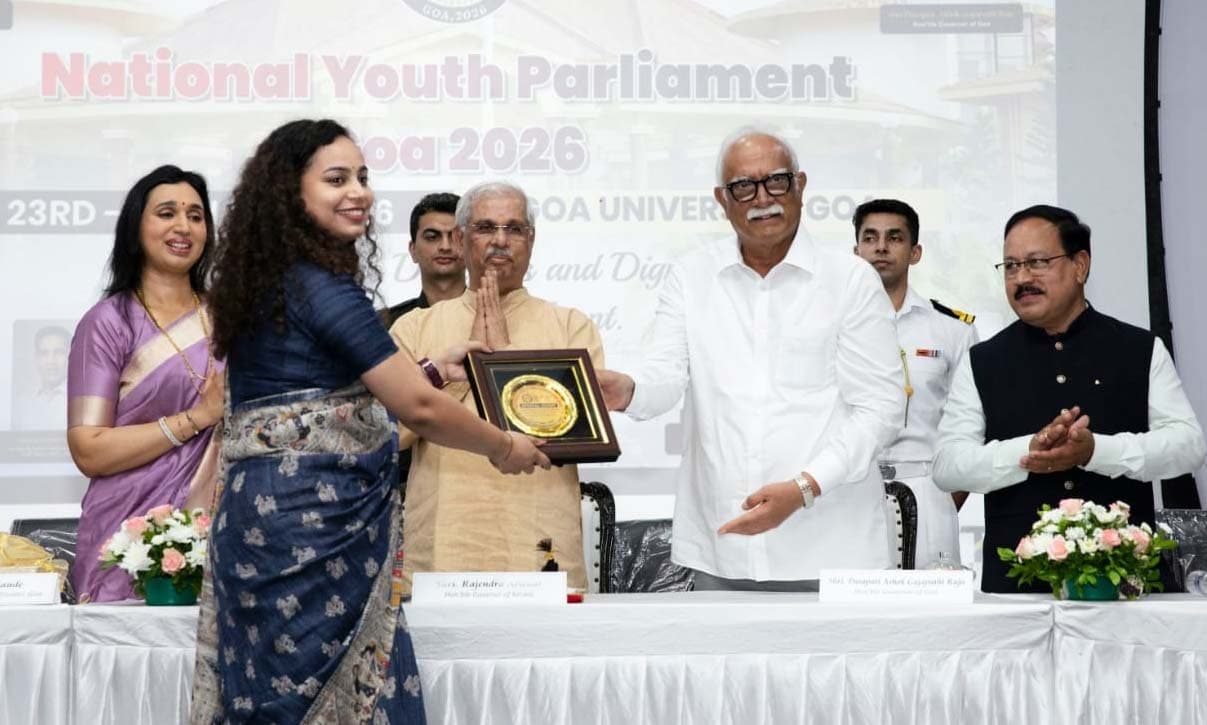 पूर्णिया की बेटी मोनाली को गोवा में मिला यूथ अचीवमेंट अवार्ड