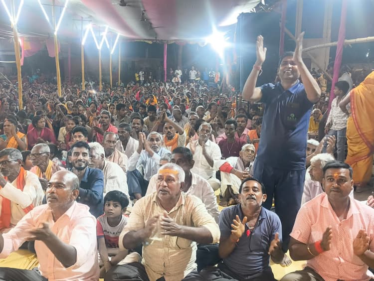 कृष्ण भक्ति से जीवन का महाभारत जीतना आसान : चंदन शरण