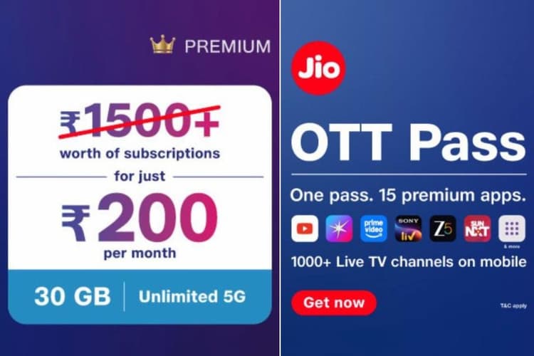 सिर्फ ₹200 में YouTube Premium, Prime Video और JioHotstar! Jio का नया OTT प्लान मचा रहा धूम