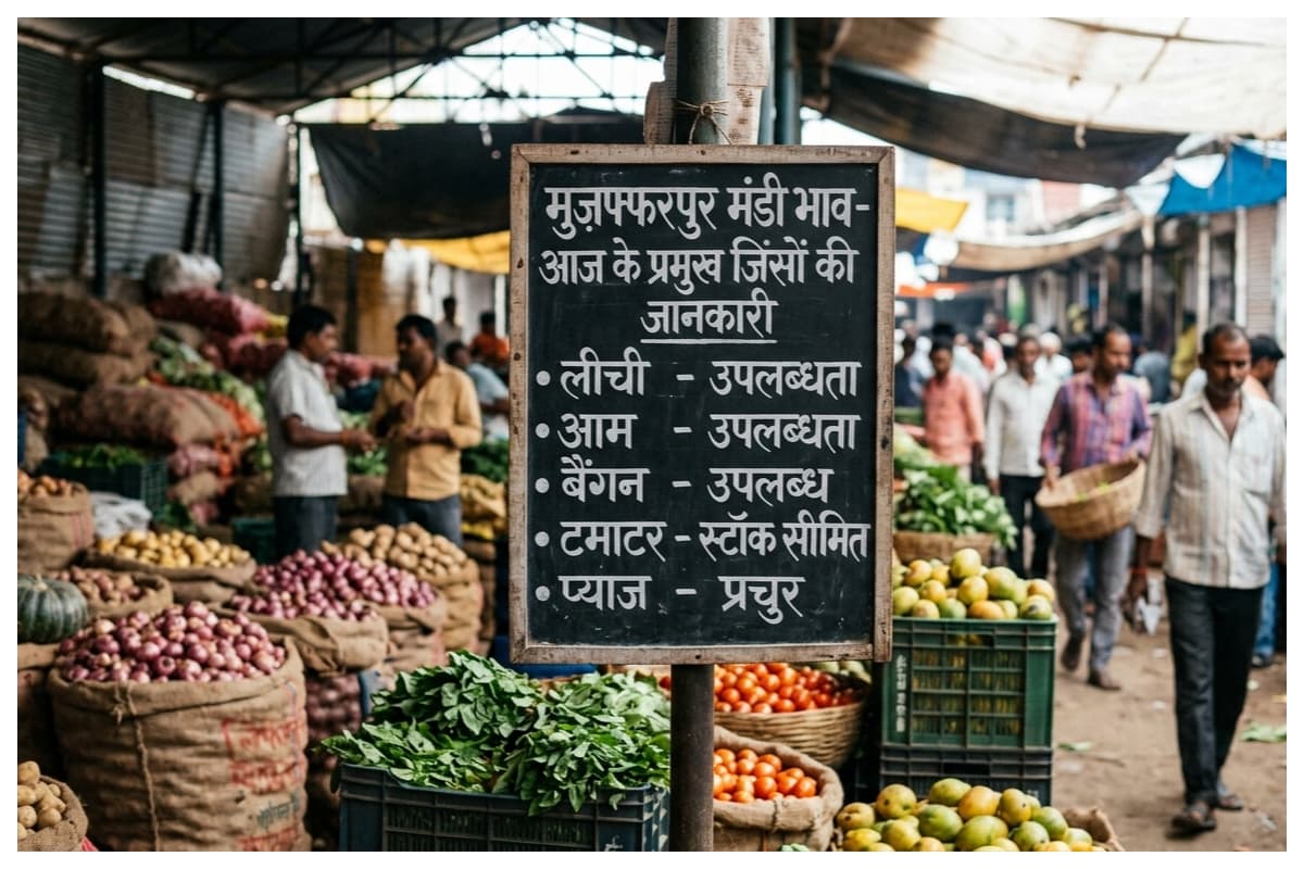 Muzaffarpur मंडी भाव: सोना-चांदी सस्ता, अनाज के दाम स्थिर