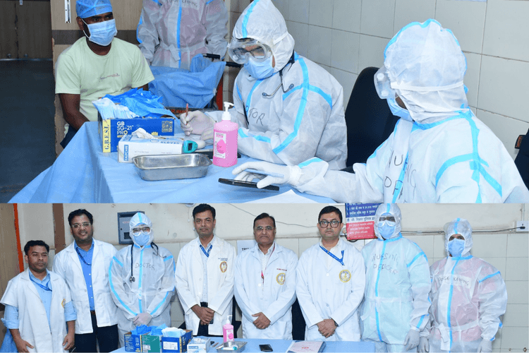एम्स पटना में इबोला आधारित हाई-लेवल मॉक ड्रिल, संक्रामक रोगों से निपटने की तैयारियों की हुई जांच