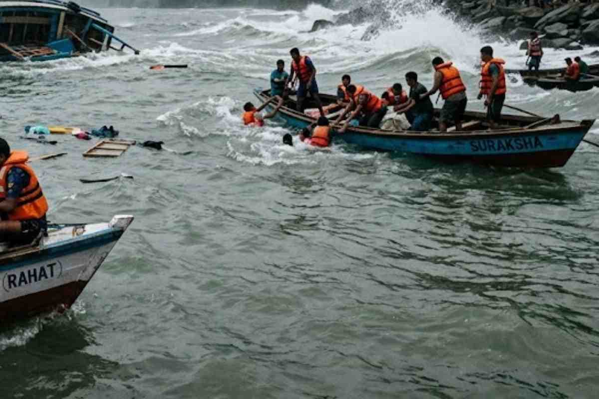 समस्तीपुर: मोहीउद्दीननगर में बड़ा नाव हादसा, 2 की मौत, 7 लापता