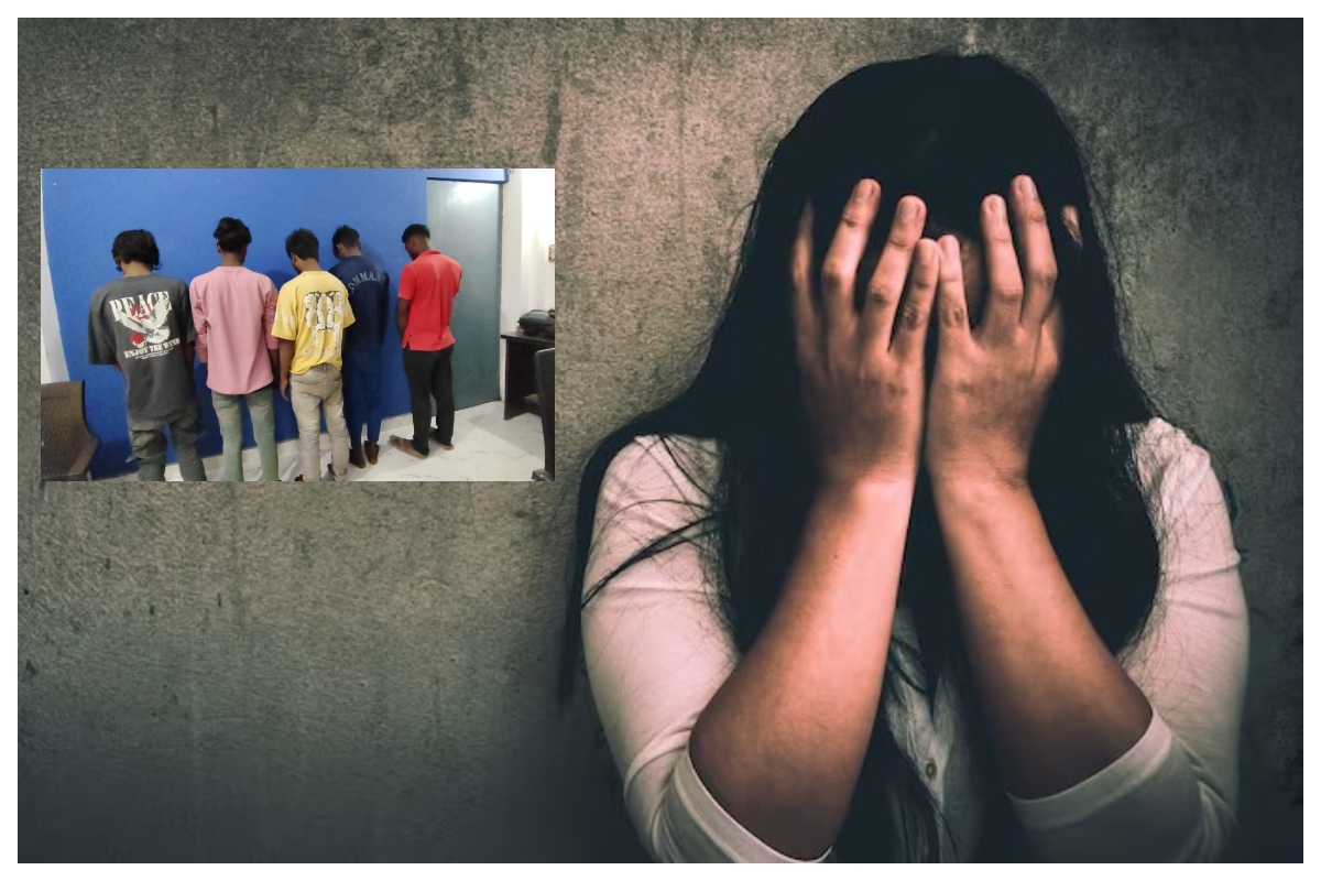 मोतिहारी: बॉयफ्रेंड से मिलने गई युवती से ब्लैकमेल फिर सामूहिक दुष्कर्म, 8 घंटे में 5 आरोपी गिरफ्तार
