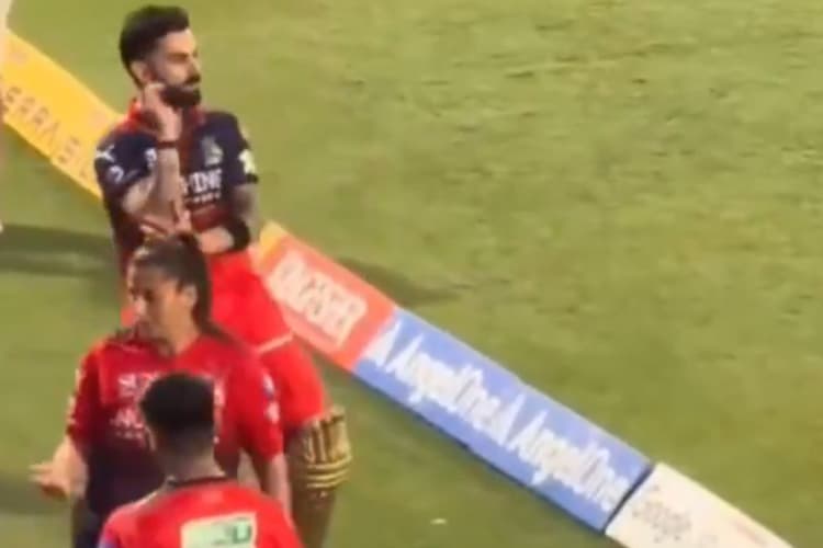 गिल एंड कंपनी के फोटो शूट में विराट की 'छेड़खानी', 'बाबा जी का ठुल्लू' दिखाकर किया परेशान, देखें Video