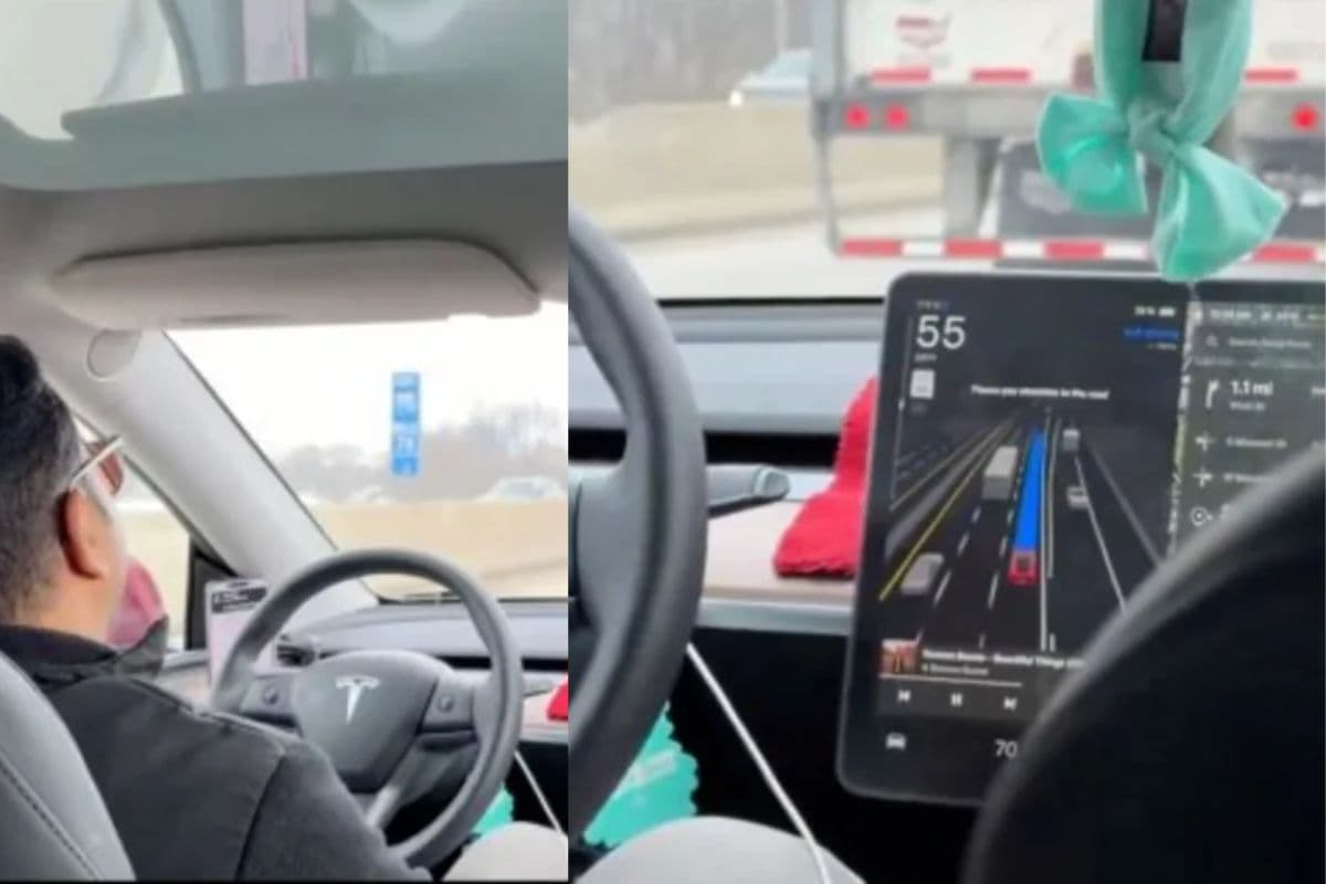Uber ड्राइवर ने Tesla को छोड़ा ऑटो मोड पर, 20 मिनट खुद चलती रही कार, सेफ्टी पर छिड़ी बहस