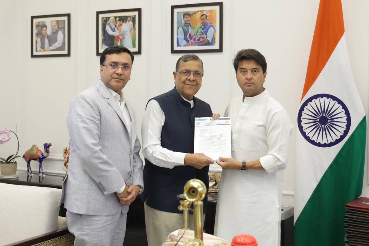बिहार चैम्बर के शताब्दी समारोह में शामिल होंगे केंद्रीय मंत्री सिंधिया, स्मारक डाक टिकट जारी करने का किया गया आग्रह