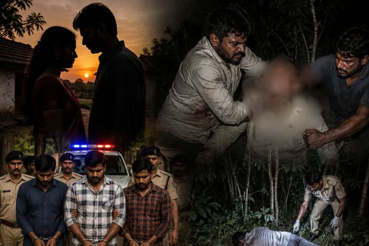 पत्नी के अवैध संबंध से नाराज पति ने प्रेमी की हत्या कर दी, पुलिस ने सुलझाई हत्याकांड की गुत्थी