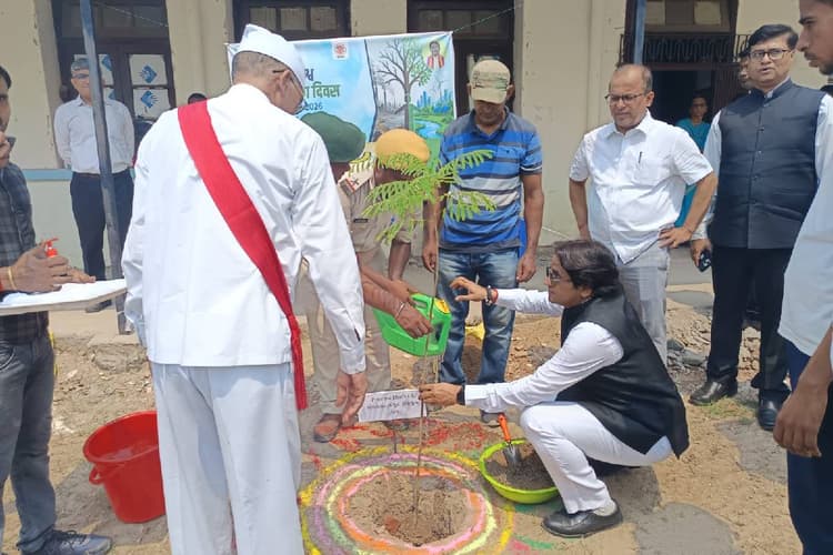 विश्व पर्यावरण दिवस: आरा कोर्ट परिसर और स्कूल में हुआ पौधारोपण, DLSA ने दिया पर्यावरण संरक्षण का संदेश