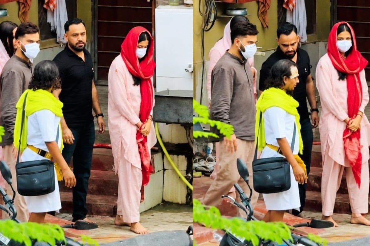 IPL 2026 का ट्रॉफी जीतते ही वृंदावन पहुंचे विराट-अनुष्का, प्रेमानंद महाराज का लिया आशीर्वाद