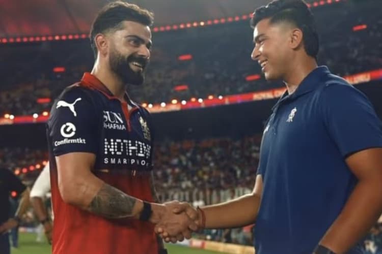 'एक बिहारी सब पर भारी', RCB के जश्न में दिखा विराट और वैभव का खास पल, VIDEO वायरल