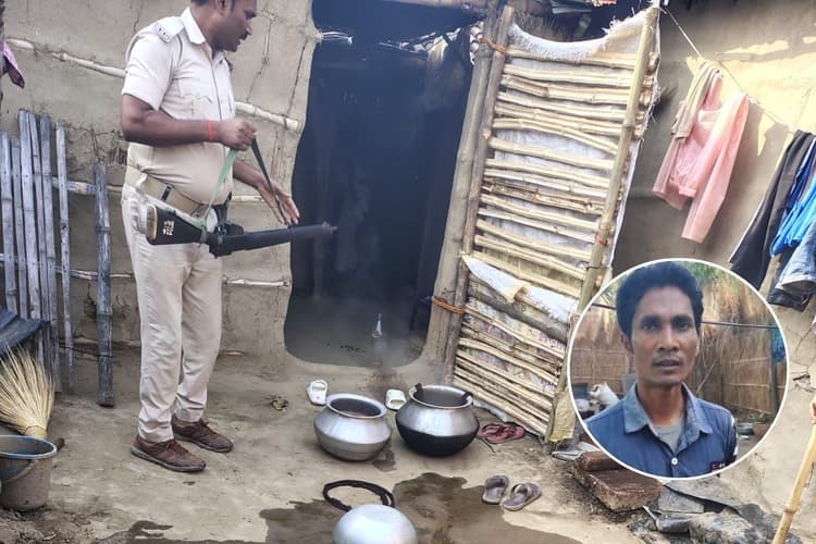 बगहा में उत्पाद विभाग का बड़ा एक्शन: विभिन्न ठिकानों पर छापेमारी कर 56 लीटर अवैध चुलाई शराब जब्त, 6 पर FIR