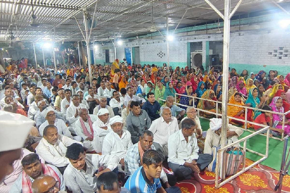 बिंदुसार बुजुर्ग में विशाल निरंकारी संत समागम का आयोजन, उमड़ी श्रद्धालुओं की भीड़