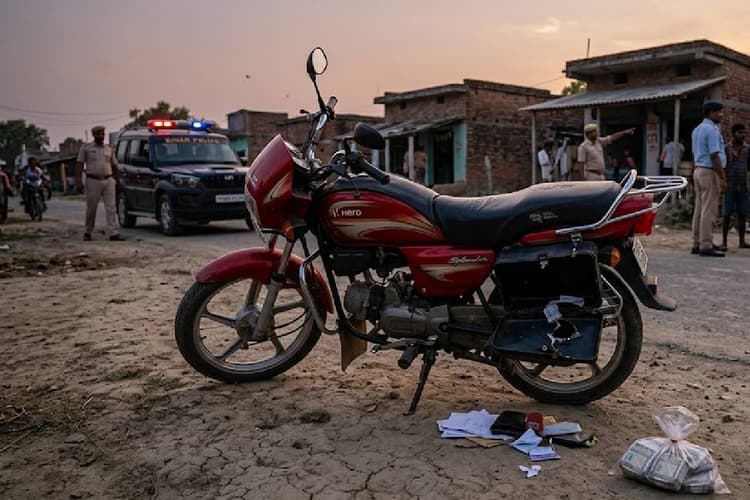 बखरी में बाइक की डिक्की तोड़कर उड़ाए दो लाख रुपये बरामद, आरोपी की तलाश में छापेमारी