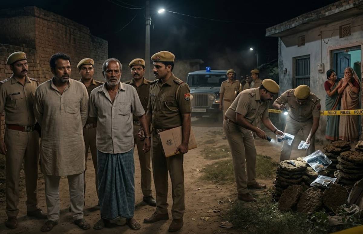 भरत भूषण तिवारी एनकाउंटर के बाद पिता-भाई पर भी गिरी गाज, हथियार छिपाने और संरक्षण देने के आरोप में दो अलग-अलग FIR दर्ज