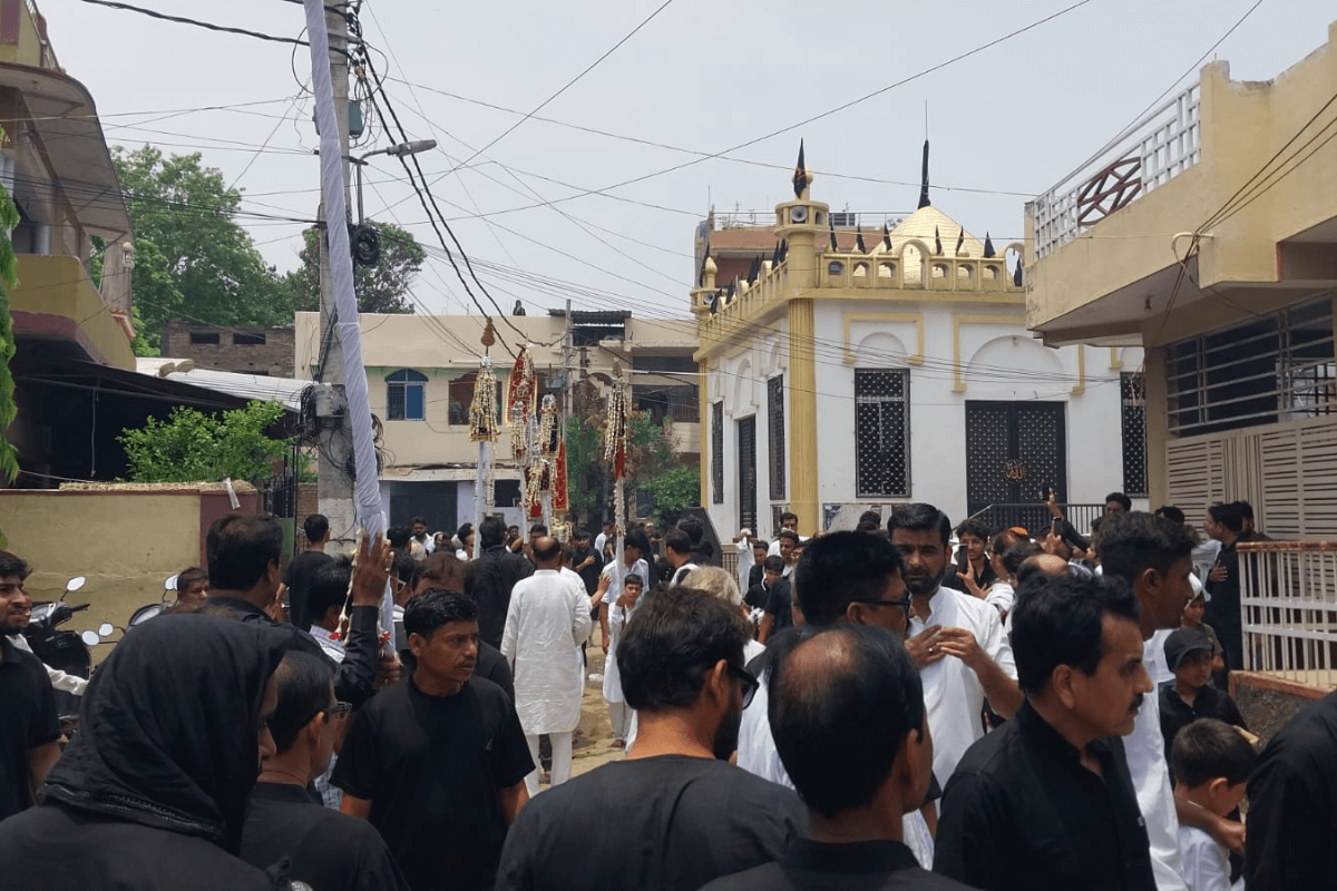 पटना सिटी में छठे मुहर्रम पर निकला अलम का जुलूस, शिया समुदाय ने आयोजित की मजलिस