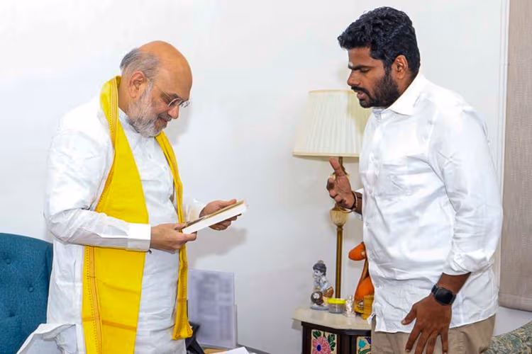 अमित शाह और नितिन नबीन से मिले अन्नामलाई, जल्द कर सकते हैं बीजेपी छोड़ने की घोषणा