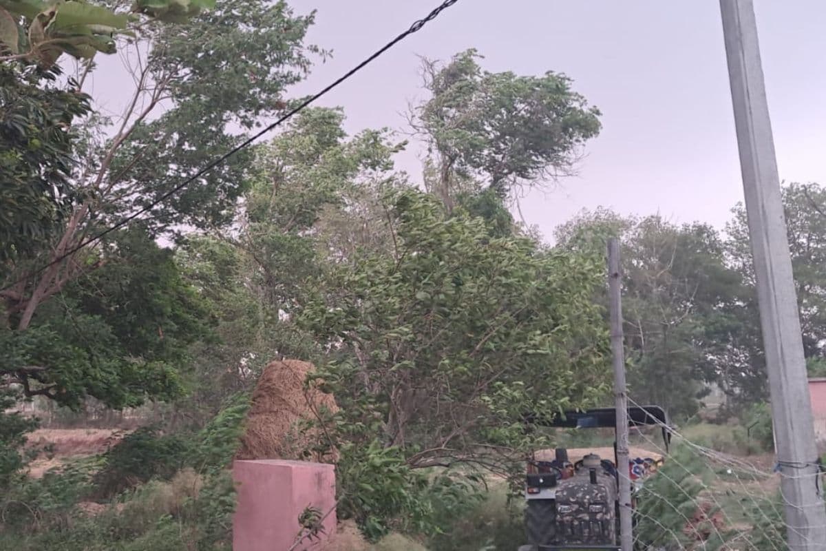 औरंगाबाद में तेज आंधी से बदला मौसम का मिजाज, भीषण गर्मी से लोगों को मिली राहत
