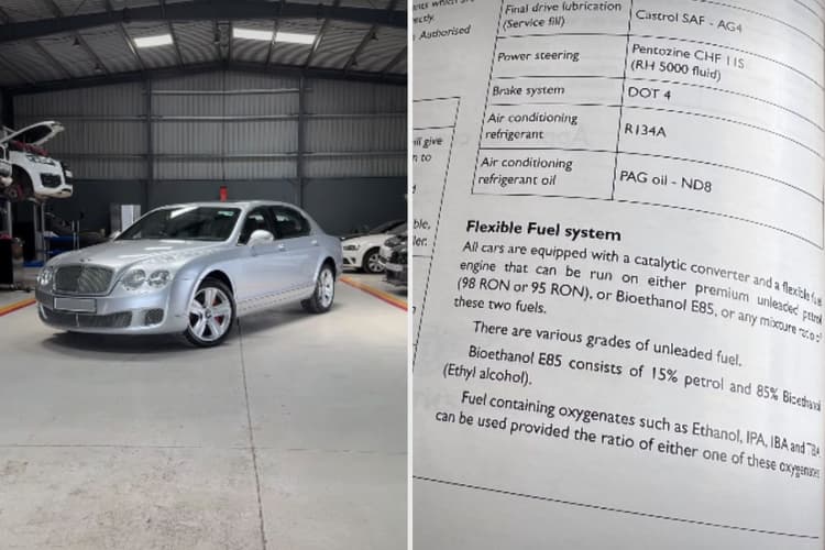 13 साल पुरानी ये 3.8 करोड़ की Bentley Flying Spur दौड़ सकती है E85 पेट्रोल पर, आखिर कैसे?