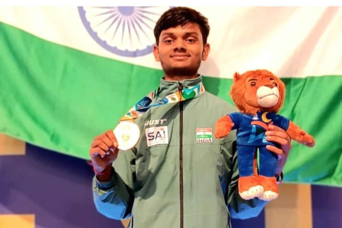 Bettiah Yogasana champion Saransh Saransh kumar of west champaran wins gold in world yogasana championship 2026 Bettiah Yogasana champion Saransh Saransh kumar of west champaran wins gold in world yogasana championship 2026