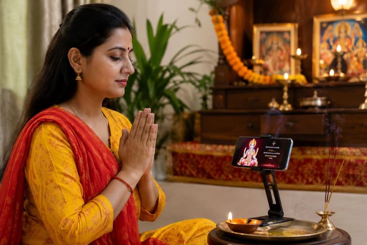 क्या मोबाइल में देखकर चालीसा पढ़ना सही है? धार्मिक मान्यताएं क्या कहती हैं