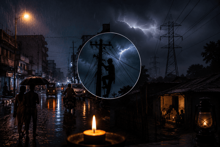 Madhubani Weather Update: मूसलाधार बारिश से सड़कें बनीं तालाब, बिजली ठप; किसानों की बल्ले-बल्ले