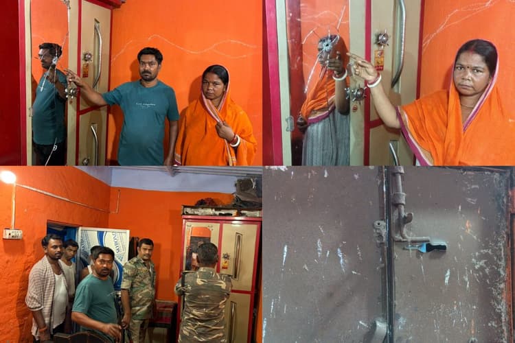 धनबाद के लोयाबाद में घर पर चली गोली, जांच में जुटी पुलिस