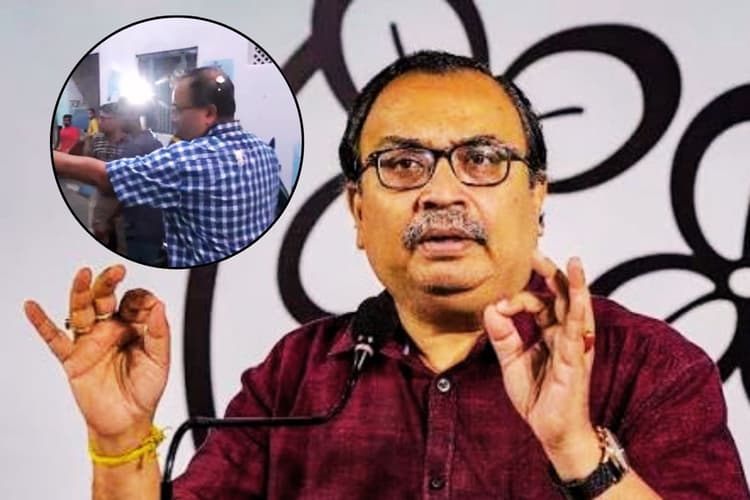 Video: ममता बनर्जी के घर से बाहर निकलते ही तृणमूल नेता कुणाल घोष पर अंडे से हमला, वीडियो वायरल