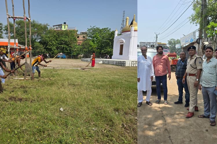 हाजीपुर के जढुआ करबला में लगेगा भव्य मेला, 50 से ज्यादा अखाड़ों के ताजिया जुलूस होंगे शामिल