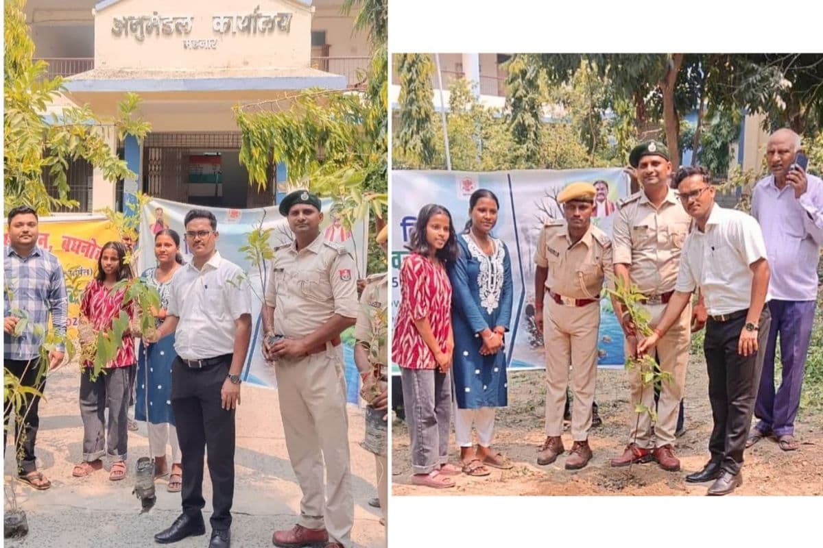 विश्व पर्यावरण दिवस पर वैशाली में चला पौधारोपण अभियान,दिए कई संदेश