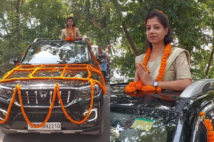 BPSC में सफलता के बाद राजस्व अधिकारी बनीं रीचा कुमारी का हाजीपुर में भव्य स्वागत, सम्मान यात्रा में उमड़ा जनसैलाब