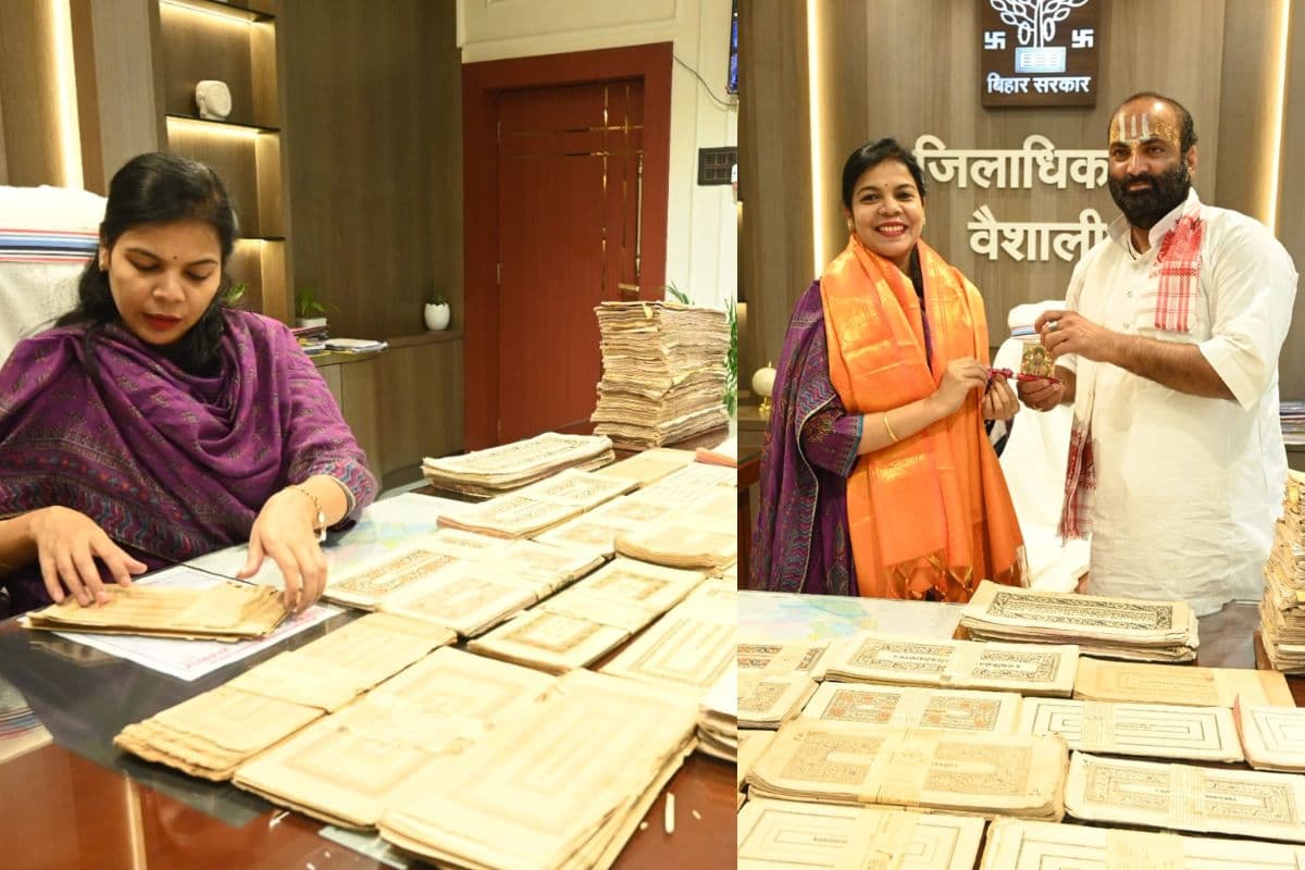 बिहार की ऐतिहासिक विरासत: वैशाली के पातेपुर मठ में मिलीं 52 दुर्लभ पांडुलिपियां, विशेषज्ञों की टीम जांच में जुटी