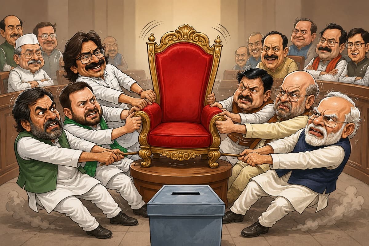 राज्यसभा चुनाव: दो पार्टियों के वो छह विधायक, जो बताए जा रहे 'गेमचेंजर'!