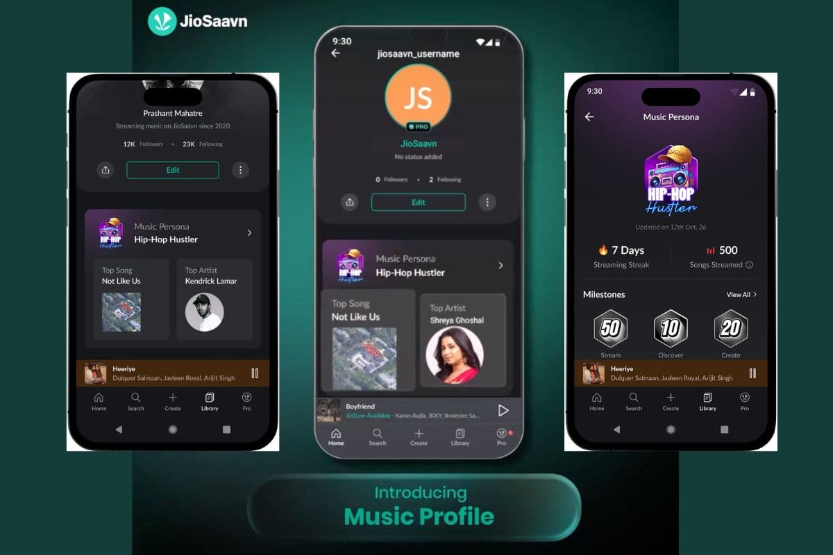 JioSaavn का नया फीचर लॉन्च, अब आपकी म्यूजिक पसंद बनेगी डिजिटल पहचान, मिलेगा खास ‘म्यूजिक पर्सोना’